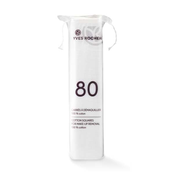 80 carrés à démaquiller