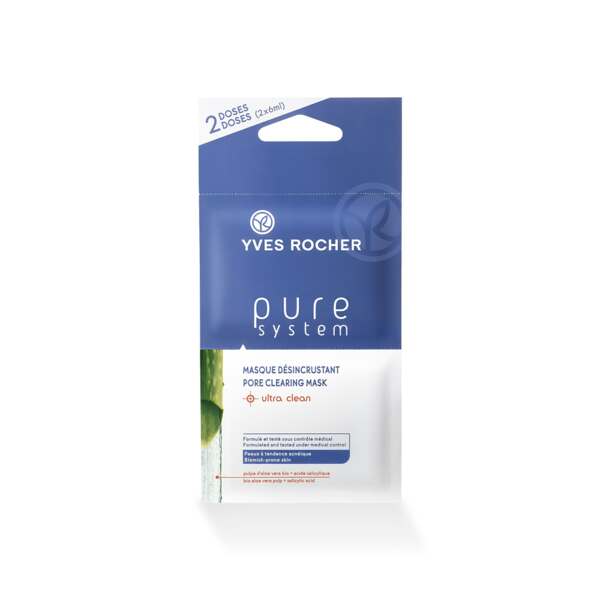 Masque desincrustant ultra clean mono