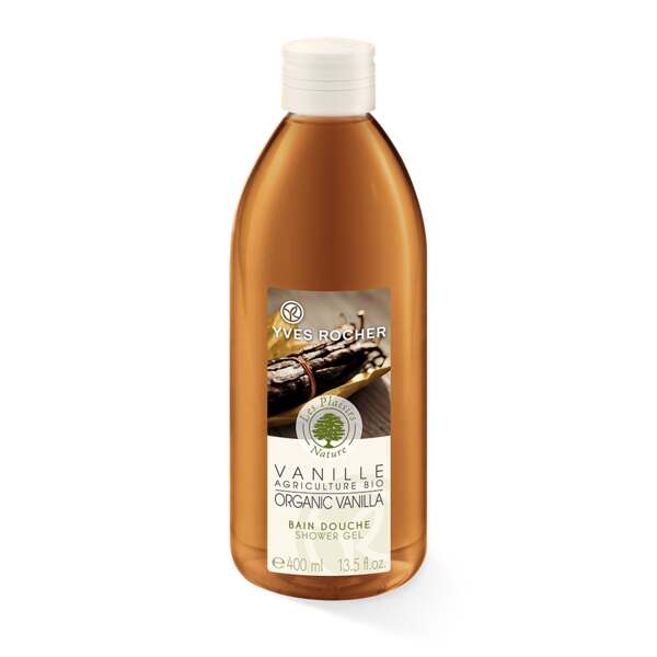 Les Plaisirs Nature Bain douche Vanille agriculture bio