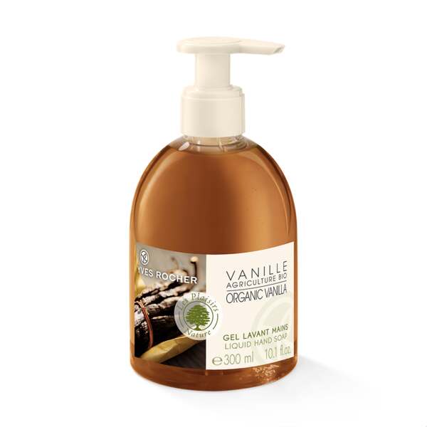 Les Plaisirs Nature Gel lavant mains Vanille agriculture bio