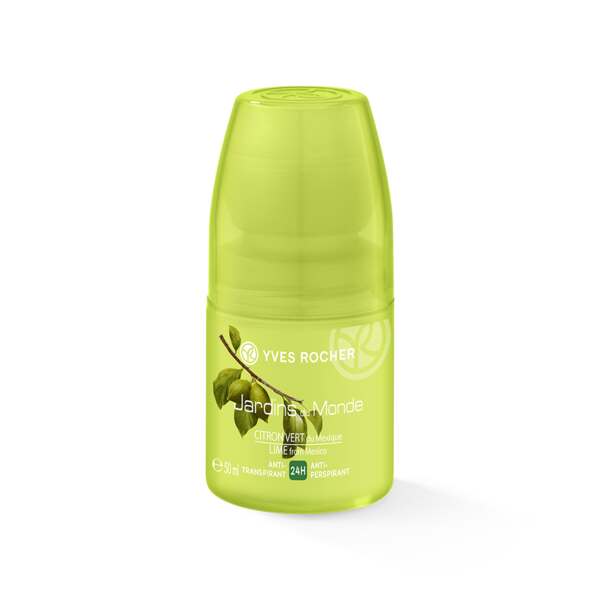 Déodorant bille anti-transpirant Citron vert du Mexique