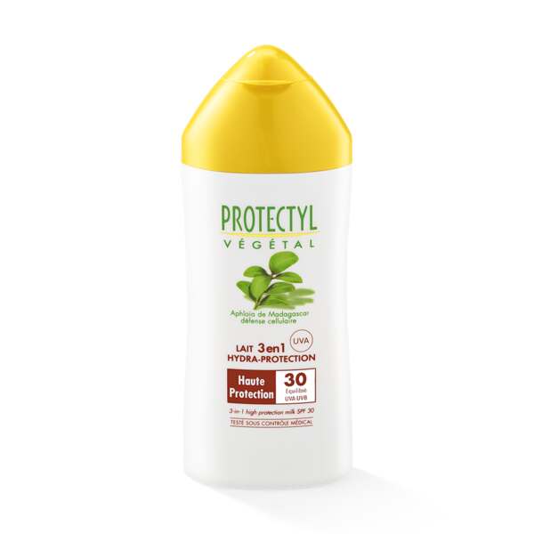 Protectyl Végétal lait 3 en 1 hydra-protection FPS30