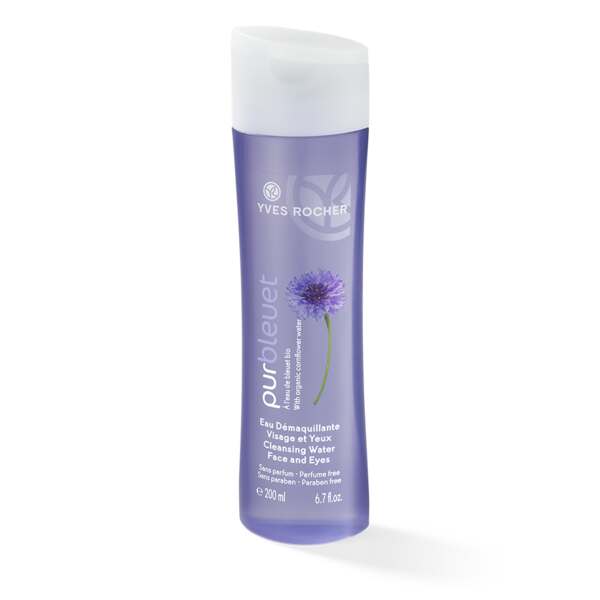 Eau démaquillante visage et yeux