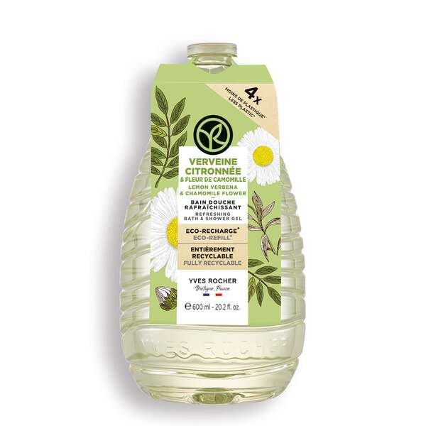 Eco-vulling douchegel citroenverbena & kamillebloem