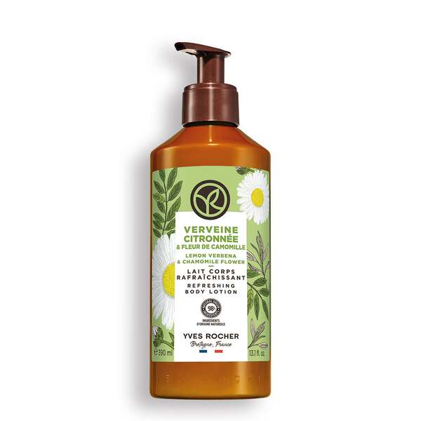 Bodylotion met citroenverbena en kamillebloem