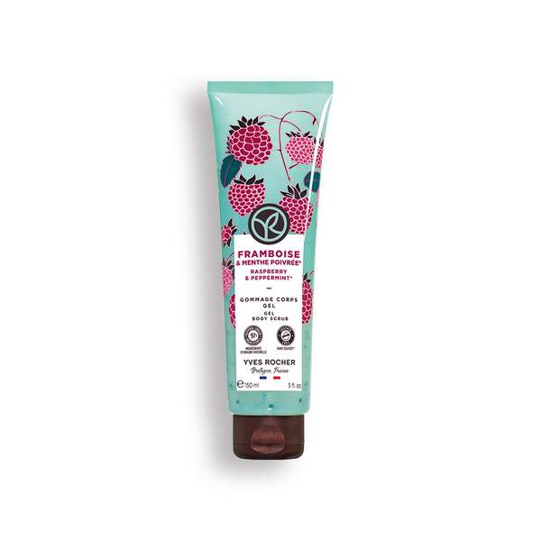 Body Scrub Gel Framboos & Pepermunt