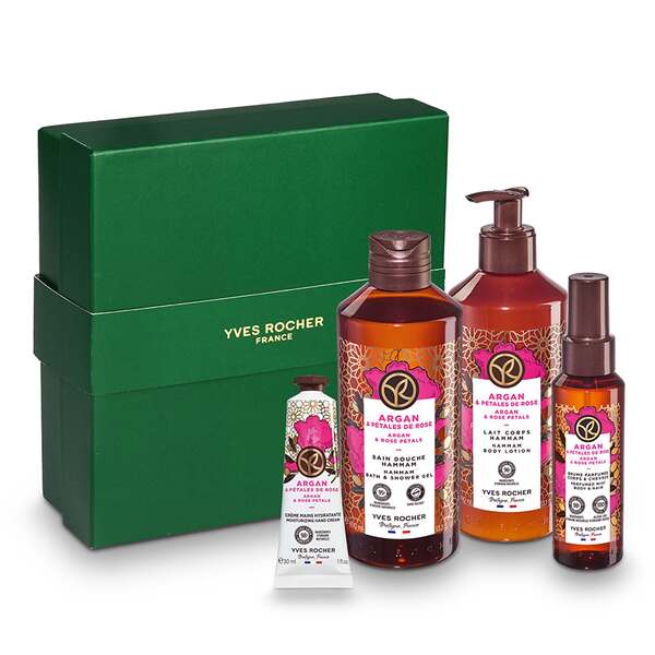 Set Ritueel - Argan & Rozenblaadjes